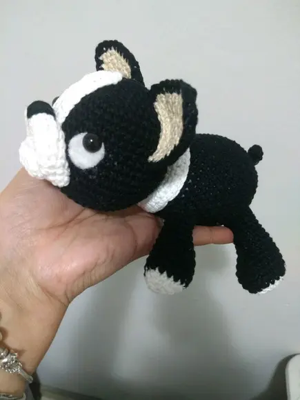 Boston Terrier Amigurumi