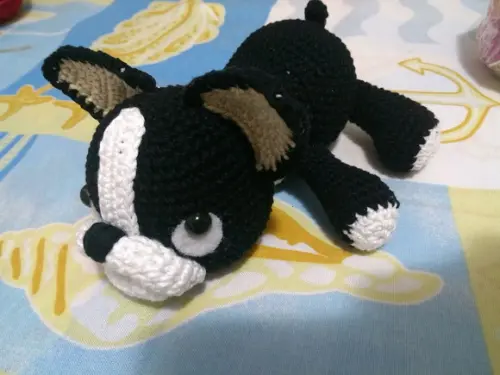 Boston Terrier Amigurumi