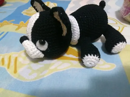Boston Terrier Amigurumi