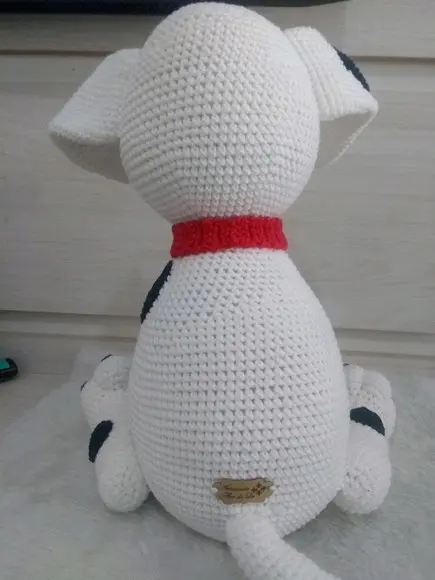 Cachorrinho Dalmata - Amigurumi De Crochê