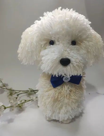 Cachorrinho Poodle - Amigurumi de Crochê