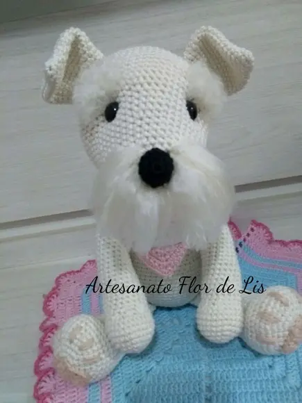 Cachorrinho Schnauzer Belinha