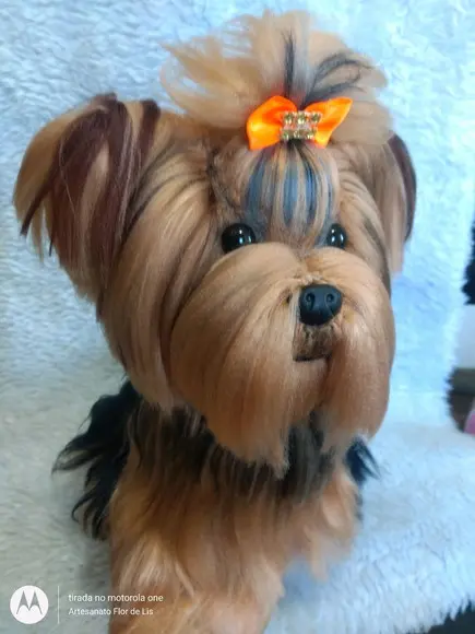 Cachorrinho Yorkshire - Amigurumi De Crochê