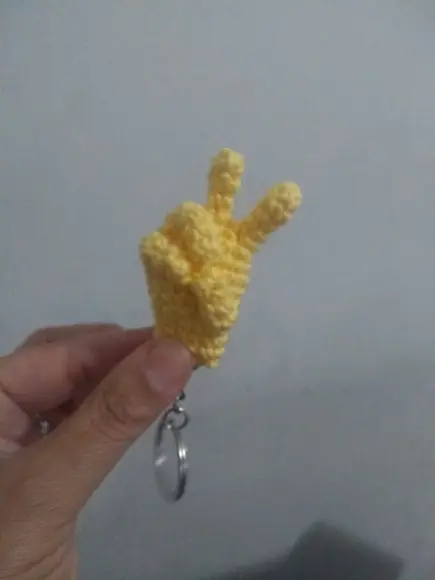 Chaveiro Melhor Possível em crochê