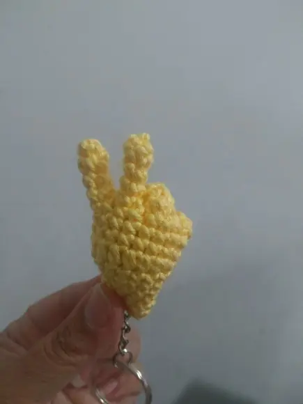 Chaveiro Melhor Possível em crochê