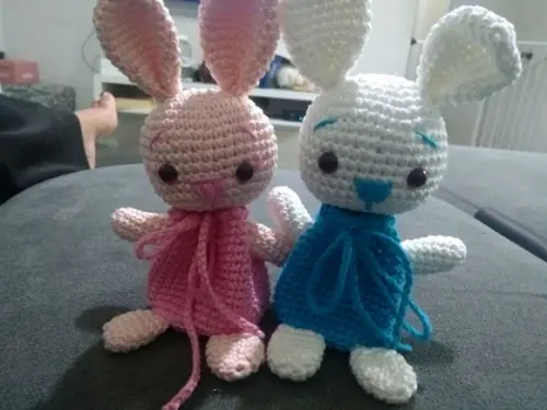 Coelhinha Amigurumi