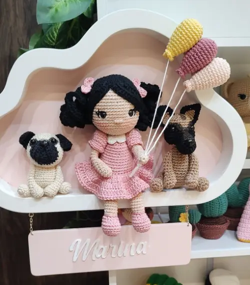 Enfeite de Porta Maternidade Menina