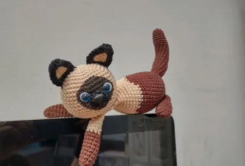 Gatinho em Amigurumi