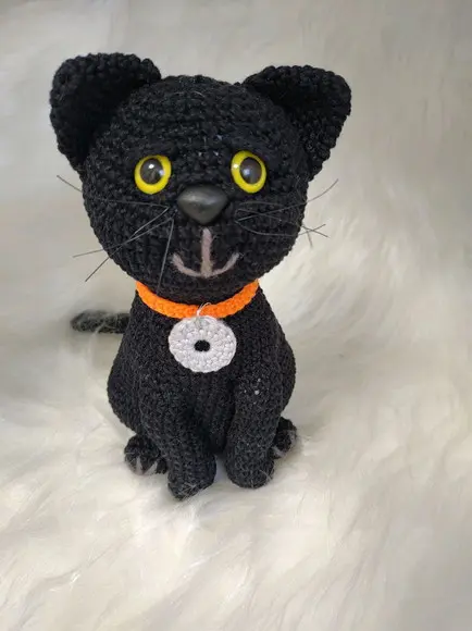 Gatinho em Amigurumi