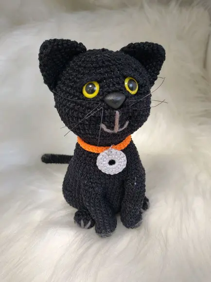Gatinho em Amigurumi