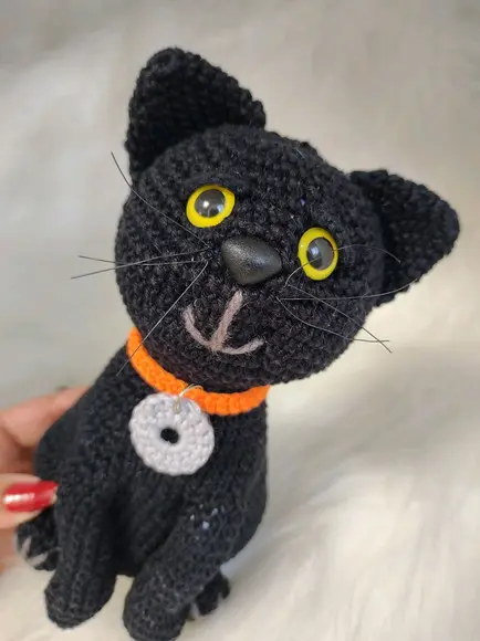 Gatinho em Amigurumi