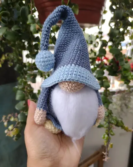 Gnomo em Crochê