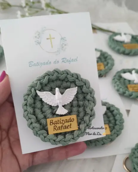Kit 10 Lembrancinhas Batizado - Personalizado