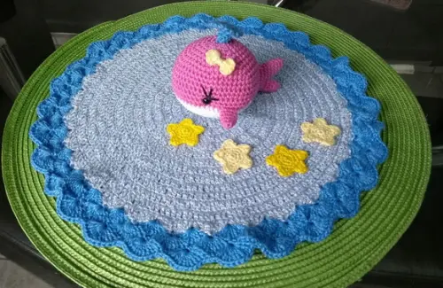 Kit Baby Naninha + Bichinho - Baleias