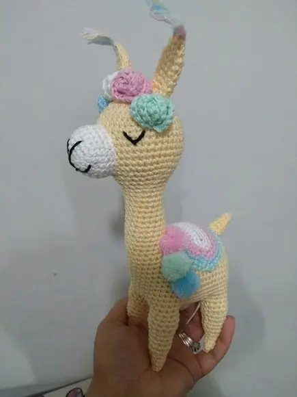 Lhama (Alpaca) em Crochê