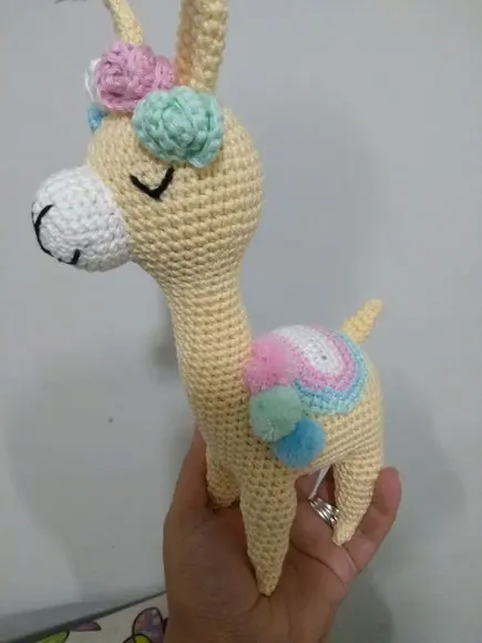 Lhama (Alpaca) em Crochê
