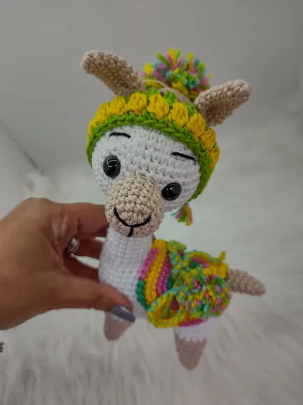 Lhama de crochê