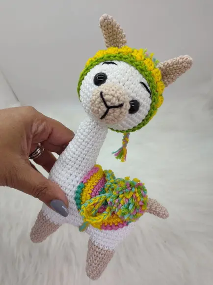 Lhama de crochê