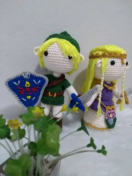 Link e Zelda - The Legend of Zelda