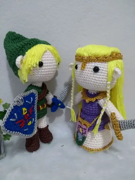 Link e Zelda - The Legend of Zelda