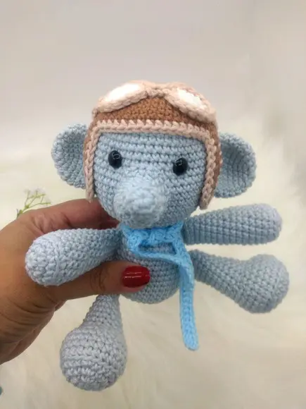 Mini Elefante Amigurumi