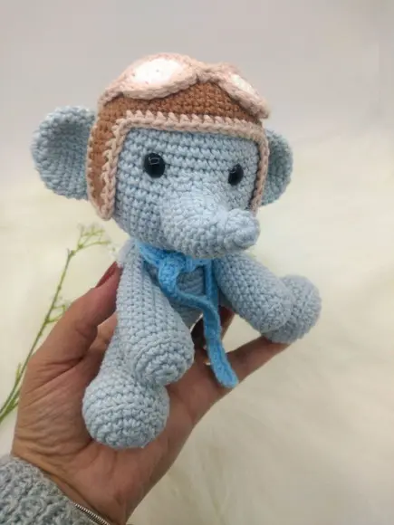Mini Elefante Amigurumi