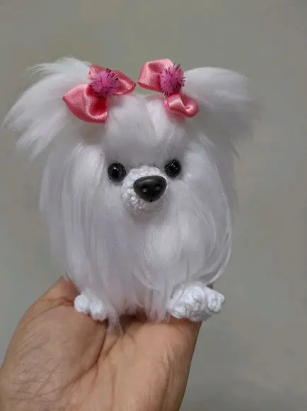 Mini Pet Cachorrinho- Amigurumi de Crochê