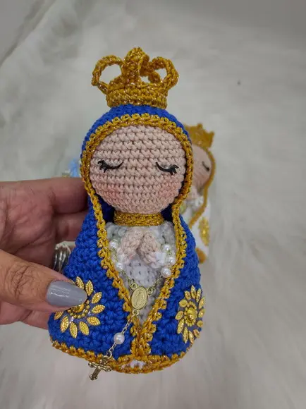 Mini Santinha em crochê
