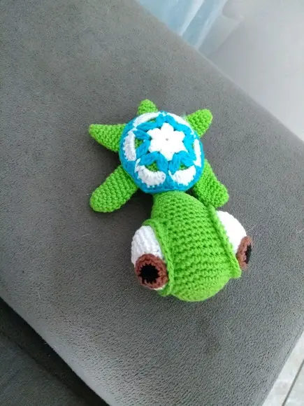 Mini Tartaruga Amigurumi