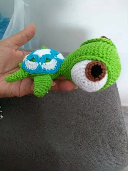 Mini Tartaruga Amigurumi