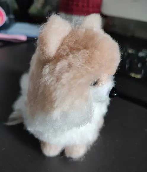 Miniatura Spitz - Amigurumi de Crochê com Feltragem