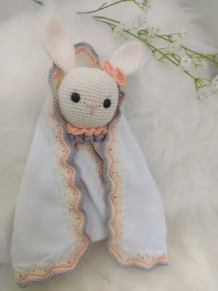 Naninha ou Manta do Apego em Crochê