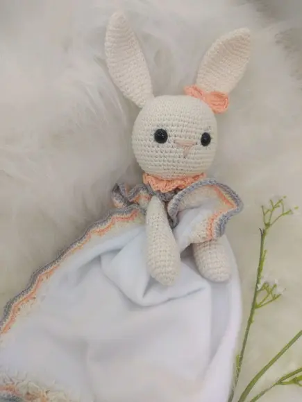 Naninha ou Manta do Apego em Crochê