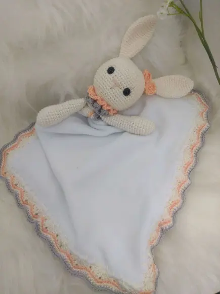 Naninha ou Manta do Apego em Crochê