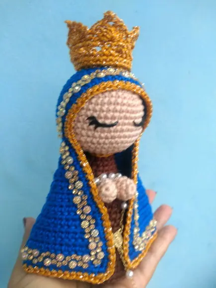 Nossa Senhora Aparecida - Amigurumi