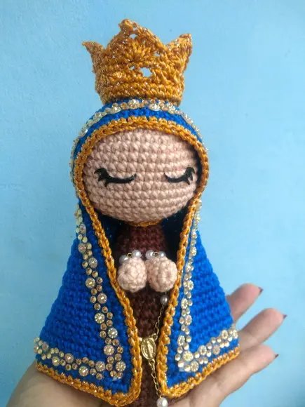 Nossa Senhora Aparecida - Amigurumi