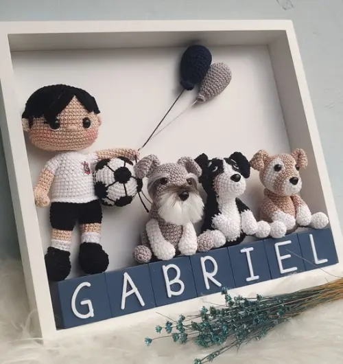 Porta Maternidade Gabriel - Temas Variados