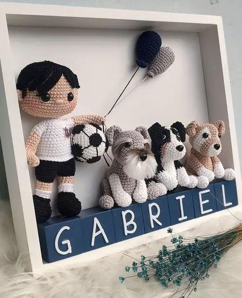 Porta Maternidade Gabriel - Temas Variados