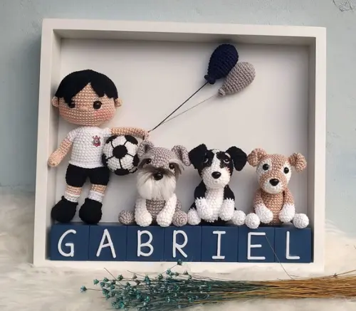 Porta Maternidade Gabriel - Temas Variados