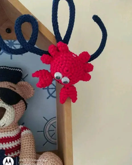Porta Maternidade Urso Pirata