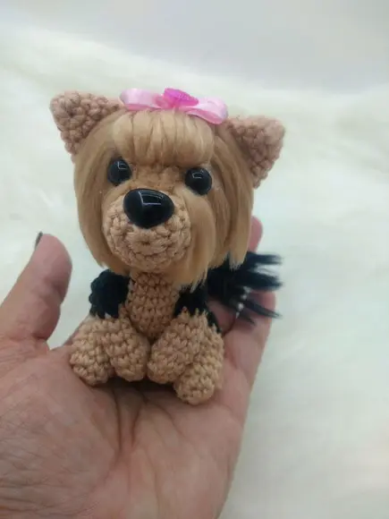Receita Amigurumi - Mini Yorkshire