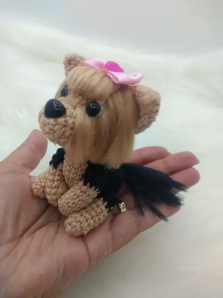 Receita Amigurumi - Mini Yorkshire