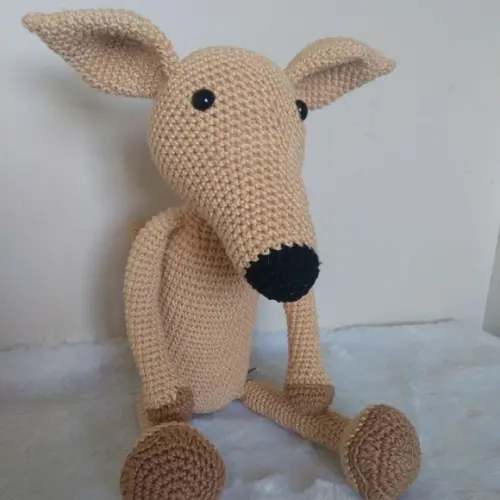 Receita Amigurumi Cachorrinho Galgo
