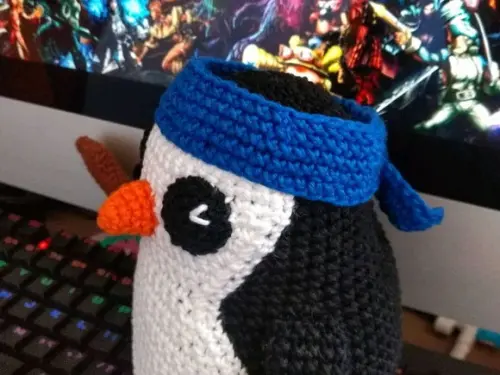 Receita Amigurumi - Pinguim Pingu Plumário - Lol