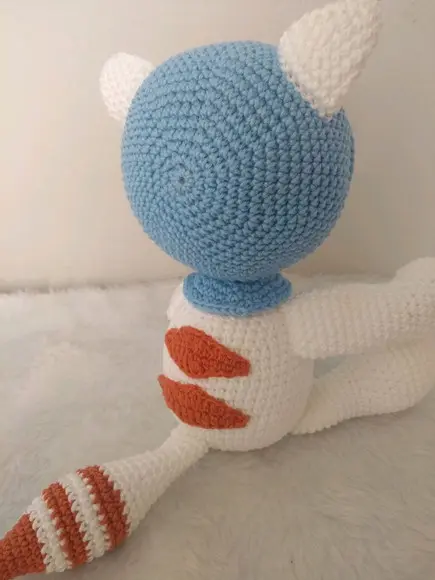 Receita Amigurumi Gatinho com Capuz
