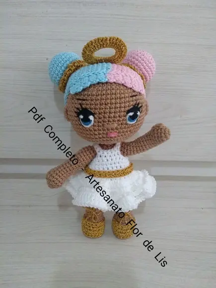 Receita Boneca Algodão Doce