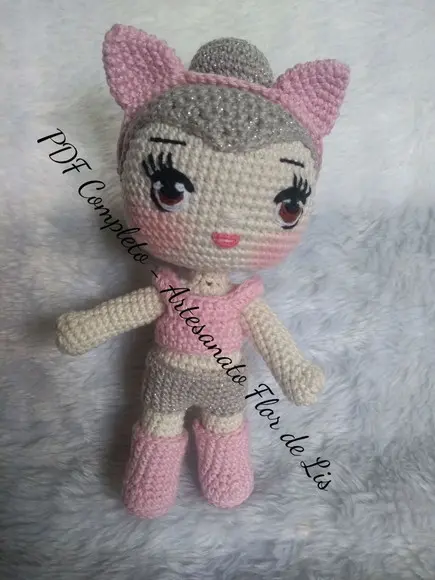 Receita Boneca Cat Queen