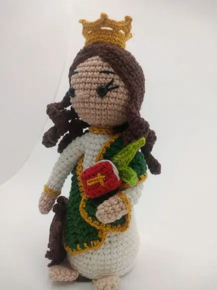 Santa Catarina em Crochê