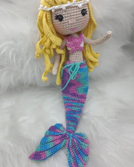Sereia em Amigurumi