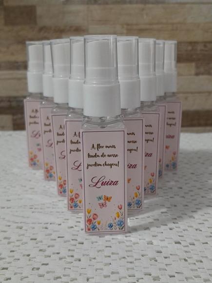 Álcool Higienizados para Mãos Lembrancinha Maternidade